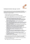 Toelichting volume registratie formulier